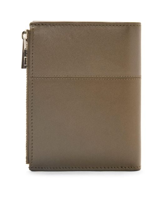 Loewe Brown Leather Anagram Bifold Cardholder for men