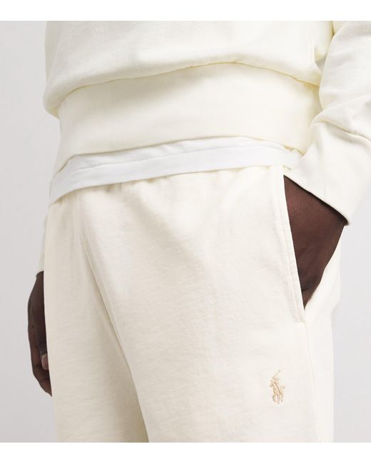 Polo Ralph Lauren Natural Cotton Terry Shorts for men