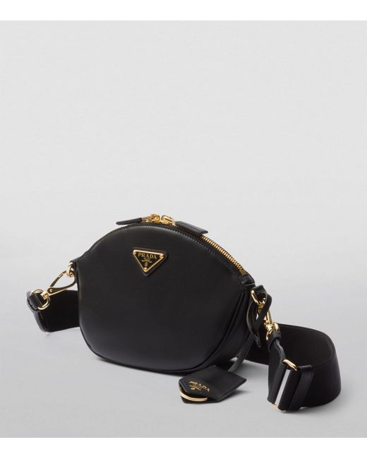 Prada Black Mini Leather Shoulder Bag