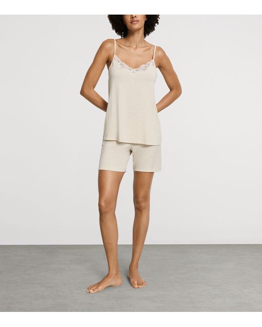 Hanro Natural Elegance Short Pyjama Set