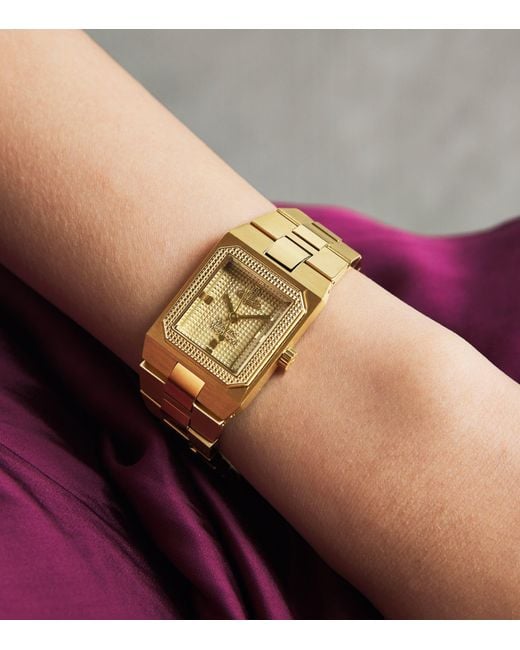 Vivienne Westwood Metallic Stainless Steel Brunswick Watch