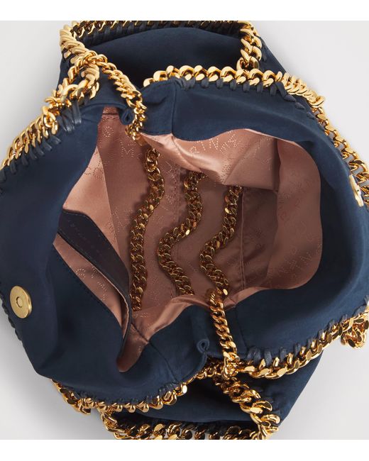 Stella McCartney Blue Mini Falabella Tote Bag