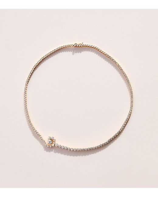 Sophie Bille Brahe Natural And Diamond Collier D'Escargot Necklace