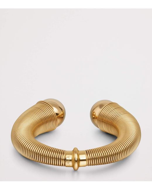Alaïa Natural Spiral Cuff