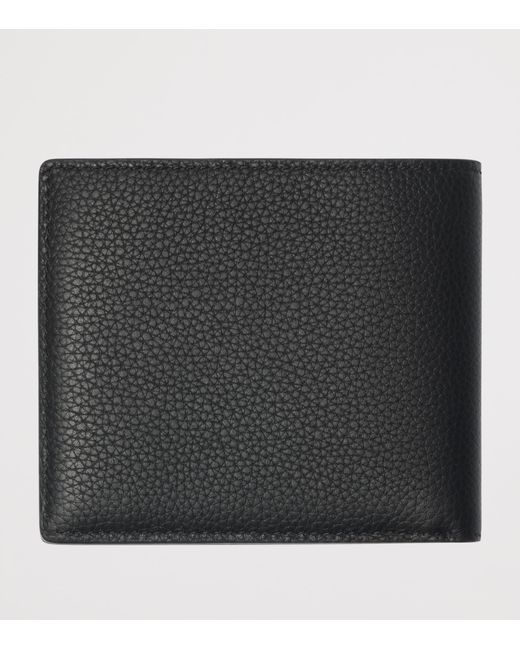 Burberry Black Leather Cotswolds Bifold Wallet for men