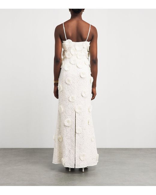 Jonathan Simkhai White Flora Maven Gown