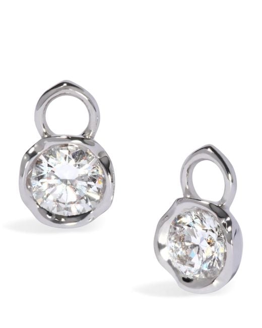 Annoushka Metallic And Diamond Whoopsie Daisy Earring Drops