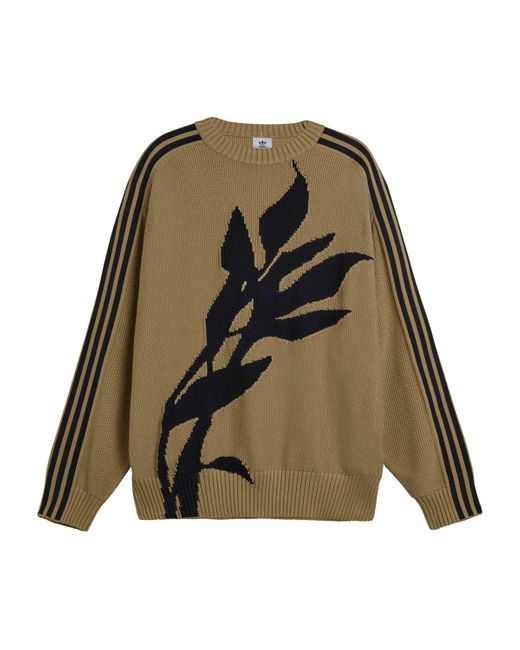 Adidas Green X Song For The Mute Cotton Flower Sweater