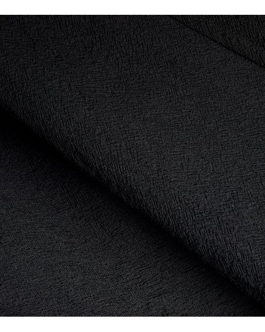 Issey Miyake Black Wool Ease Jumpsuit
