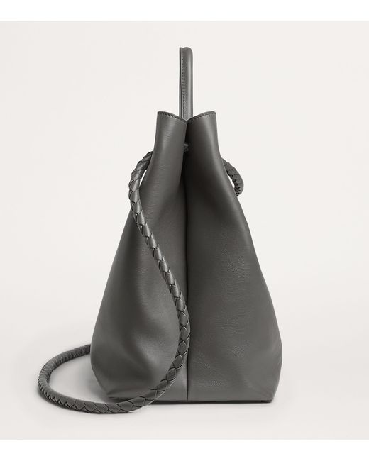 Bottega Veneta Black Large Andiamo Shoulder Bag