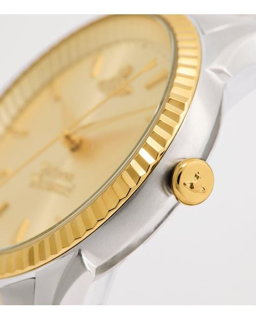 Vivienne Westwood Metallic Stainless Steel The Seymour Watch