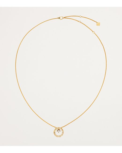 Chanel Natural And Diamond Coco Crush Necklace