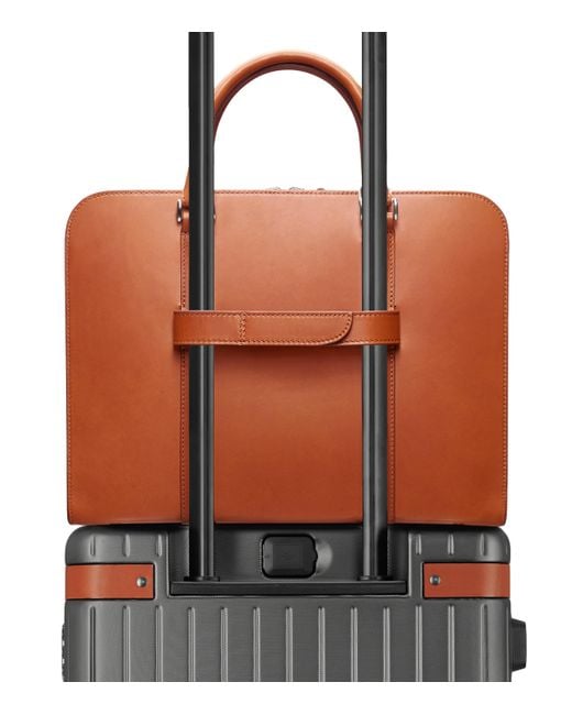 Carl Friedrik Brown Leather Smart Holder Strap