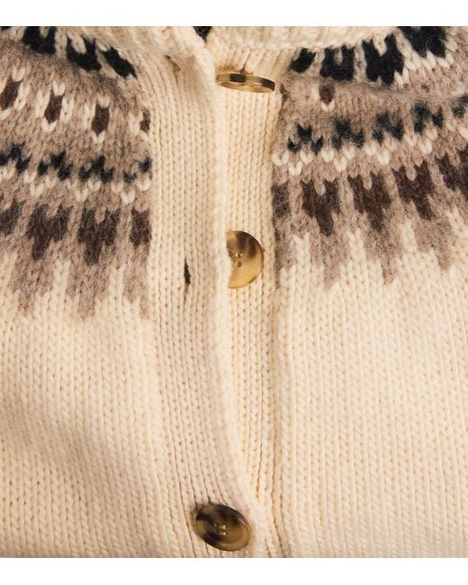 Doen Natural Wool-Blend Clarke Cardigan