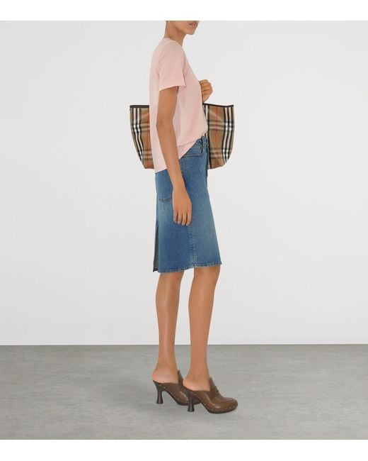Burberry Pink Ekd Slim T-Shirt