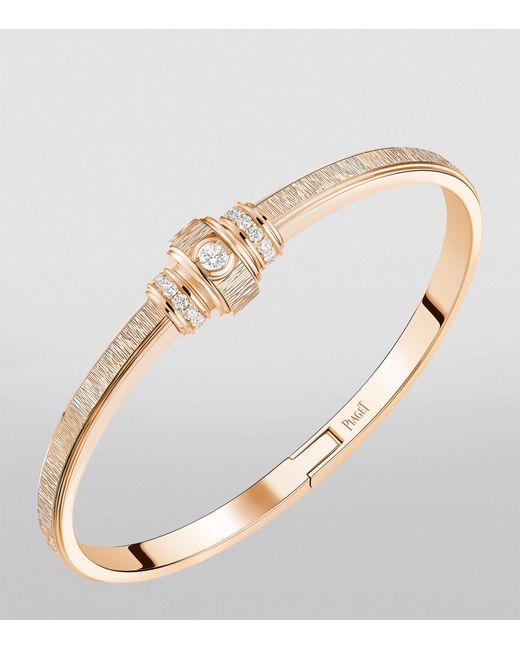 Piaget Natural Rose Gold And Diamond Possession Bracelet