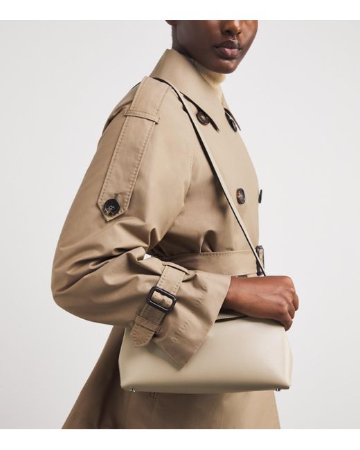 Max Mara Natural Double-Breasted Raincoat