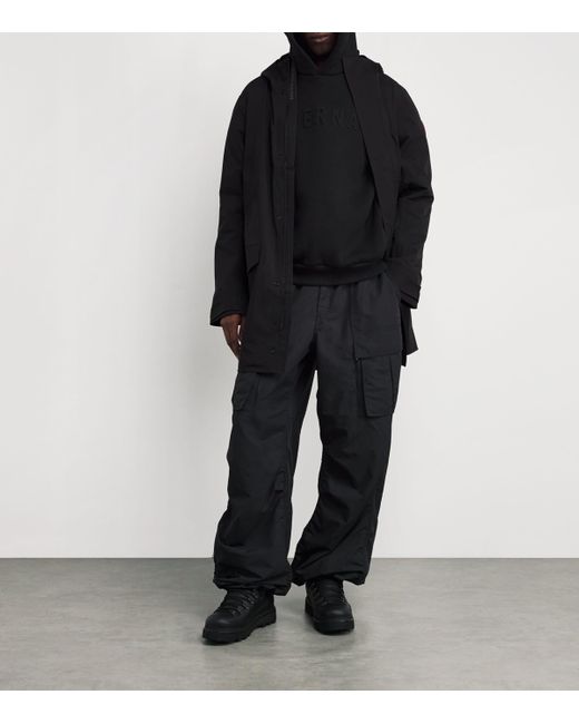 Canada Goose Black Waterproof Barclay Raincoat for men