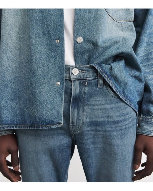 PAIGE Blue Vintage Federal Slim-Straight Jeans for men