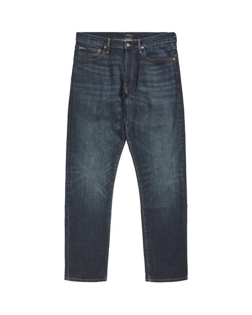 Polo Ralph Lauren Blue Hampton Straight Jeans for men
