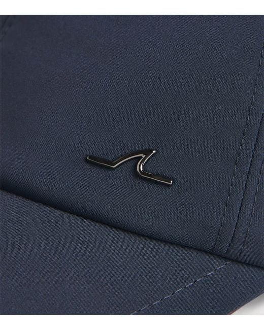 Paul & Shark Blue Shark Fin Baseball Cap for men