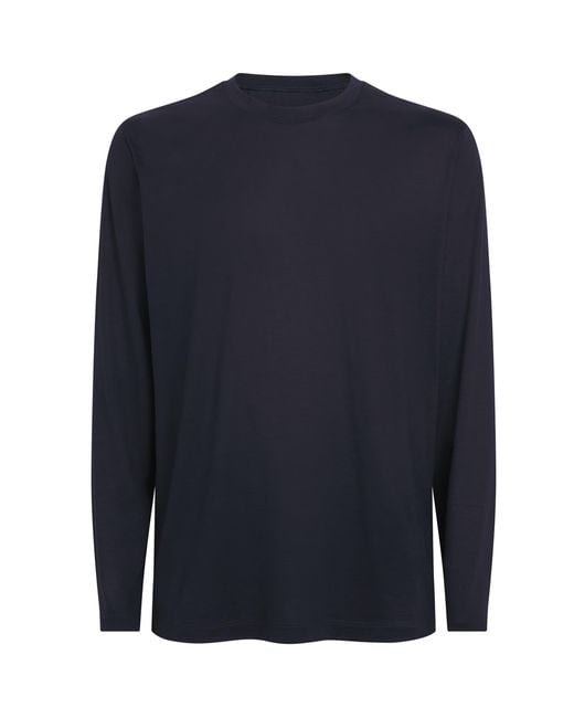 Sease Blue Merino Wool Base Layer for men