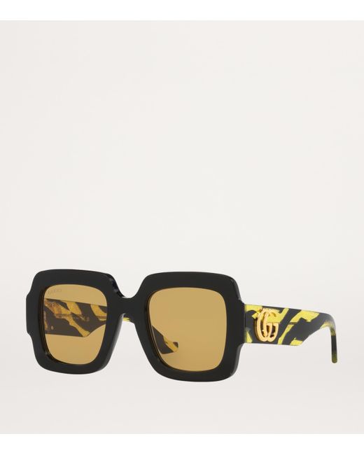 Gucci Brown Acetate Gg1547S Sunglasses