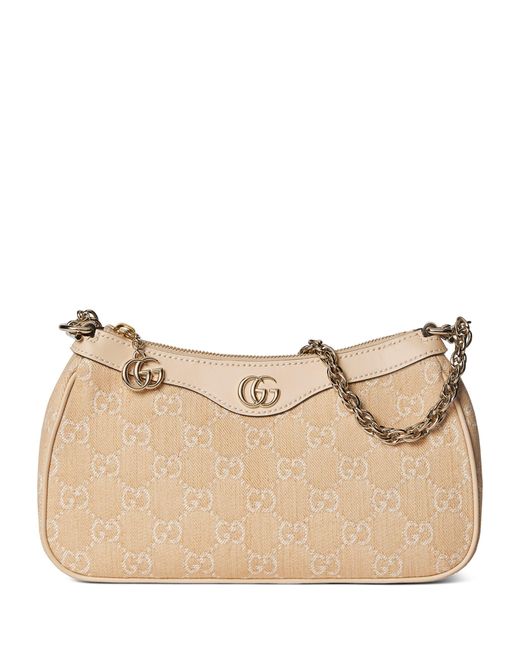 Gucci Natural Small Ophidia Gg Shoulder Bag