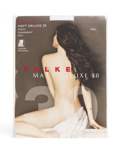 Falke Gray Matt Deluxe 30 Tights