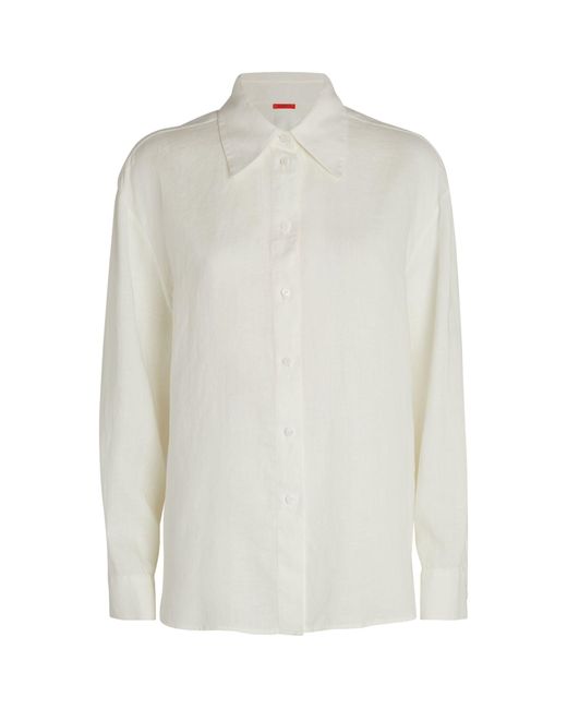 MAX&Co. White Linen Shirt