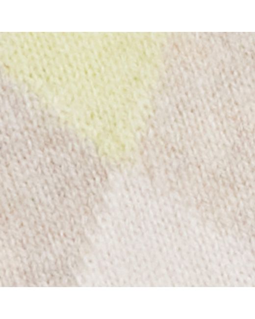 Johnstons White Cashmere Clan Bandana