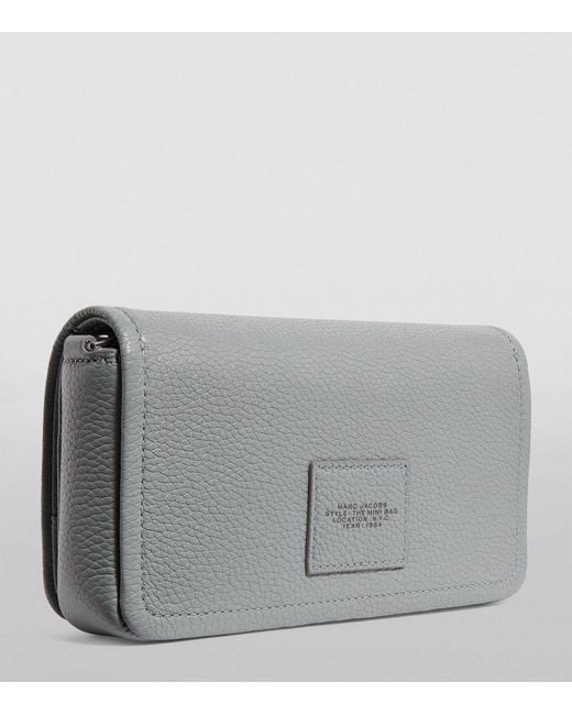 Marc Jacobs Gray The Leather The Mini Bag
