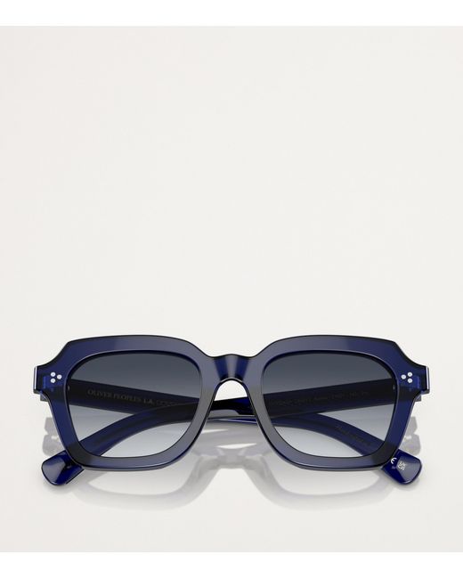 Oliver Peoples Blue Acetate Kienna Sunglasses