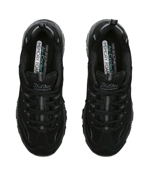 Skechers Black D'lites Sneakers