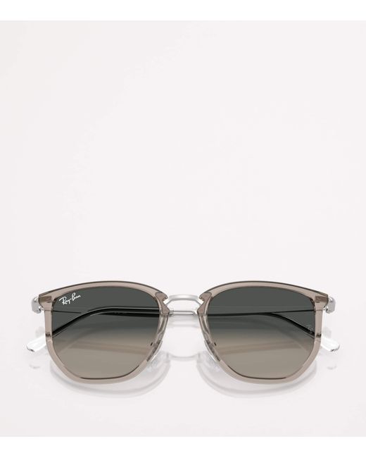 Ray-Ban Gray Rb4451 Irregular Sunglasses