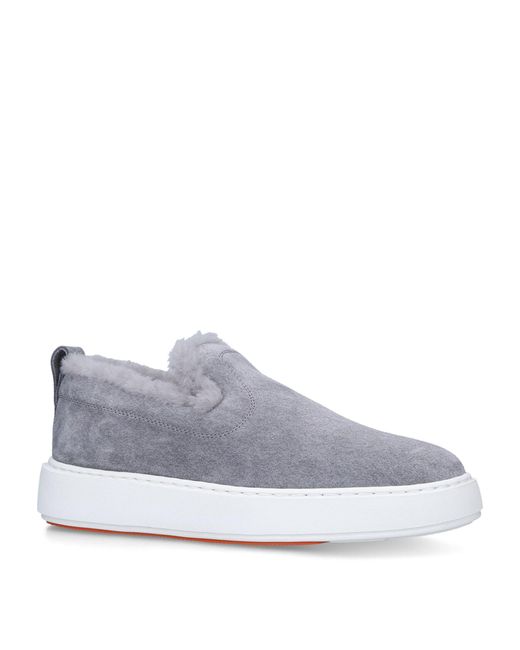 santoni pace slip on