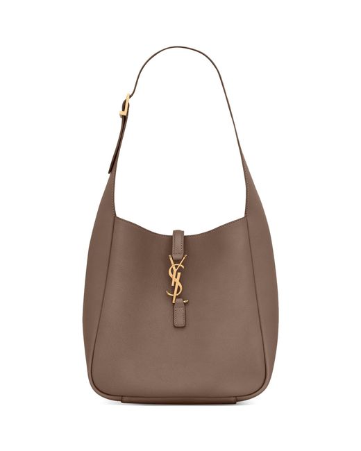 Saint Laurent Brown Small Le 5 À 7 Shoulder Bag