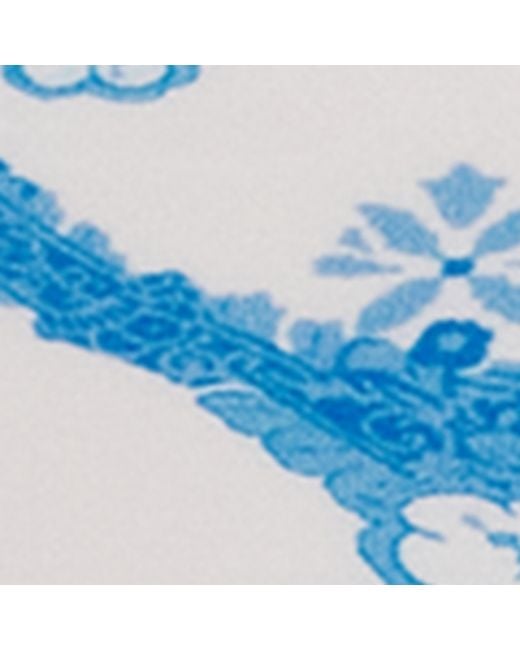 Melissa Odabash Blue Printed Brussels Bikini Bottoms