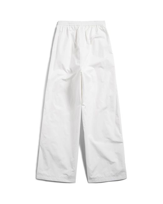 Balenciaga White 3b Sports Icon Sweatpants