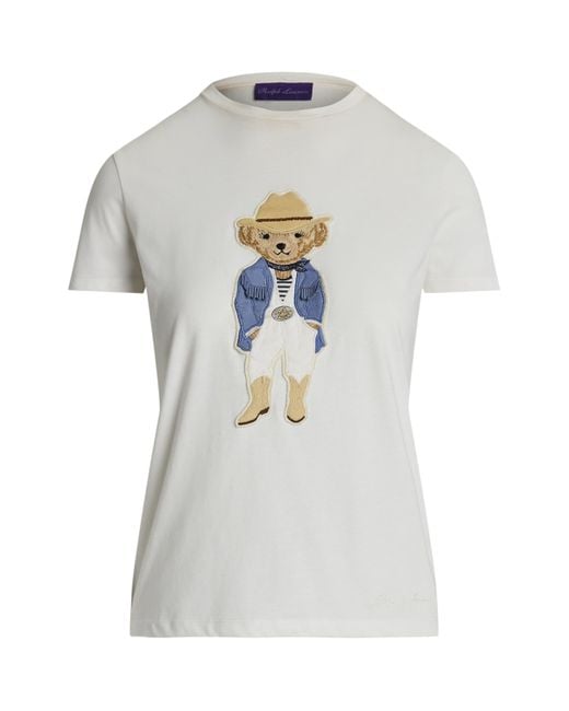 Ralph Lauren White Polo Bear T-Shirt