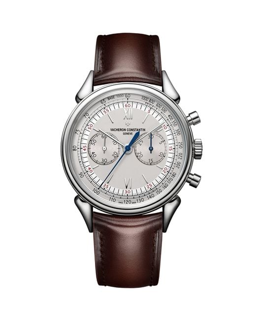 Vacheron Constantin Gray Stainless Steel Historiques Cornes De Vache 1955