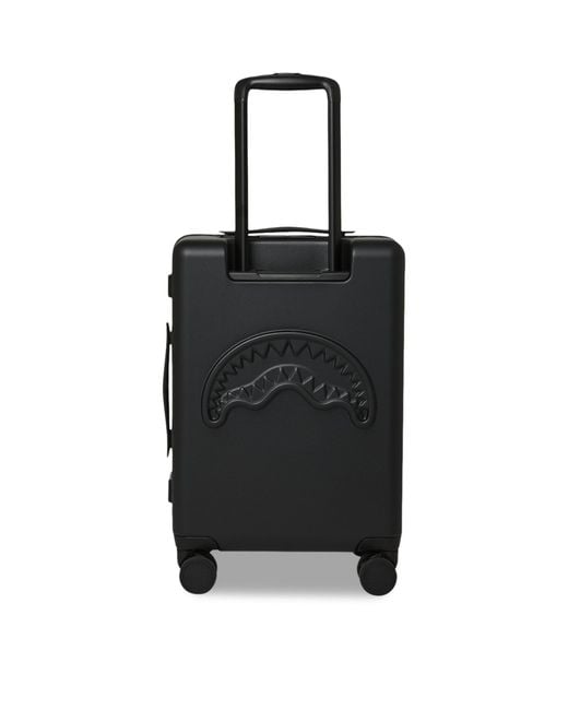 Sprayground Black Embossed Cabin Suitcase