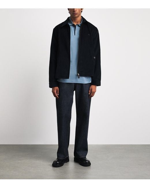 Barbour Blue Callock Polo Shirt for men