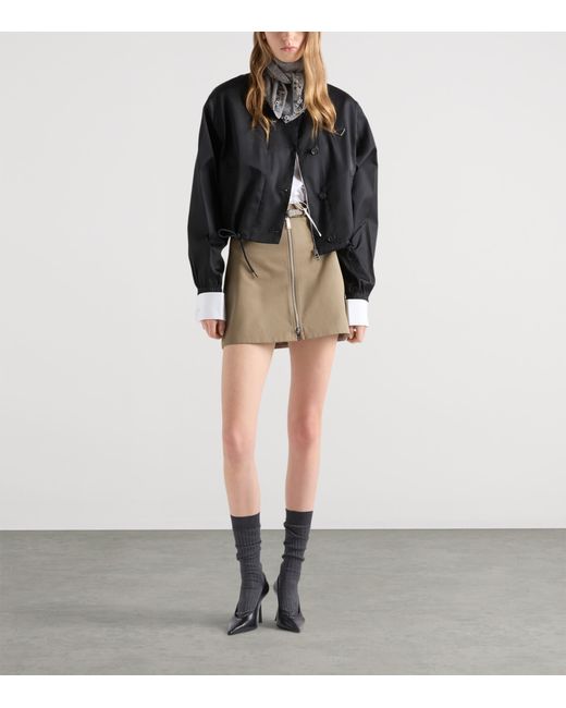 Prada Black Re-Nylon Blouson Jacket