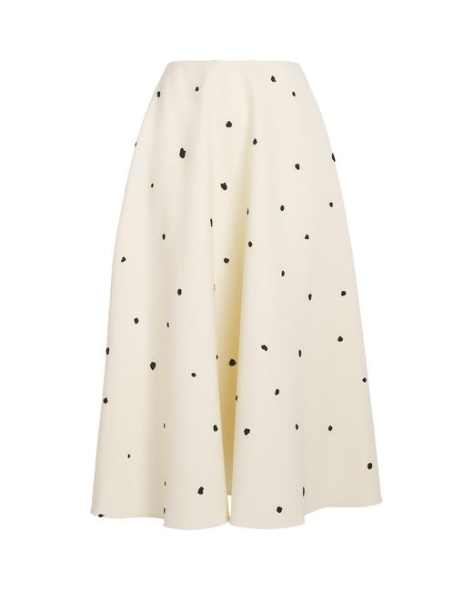 Camilla & Marc Natural Textured Ponza Midi Skirt