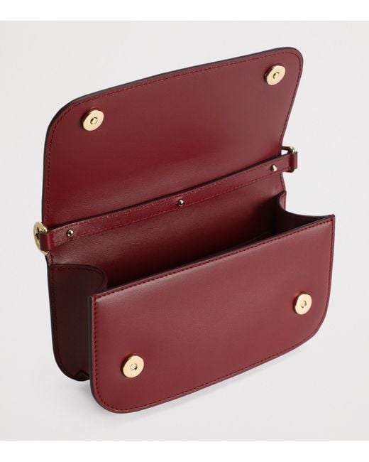 Dolce & Gabbana Purple Calfskin Shoulder Bag