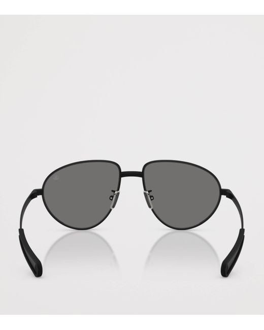 Moncler Gray Metal Me4009 Sunglasses