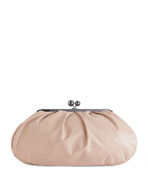 Weekend by Maxmara Pink Large Leather Pasticcino Bag