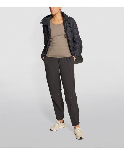 Canada Goose Black Down-Filled Abbott Jacket