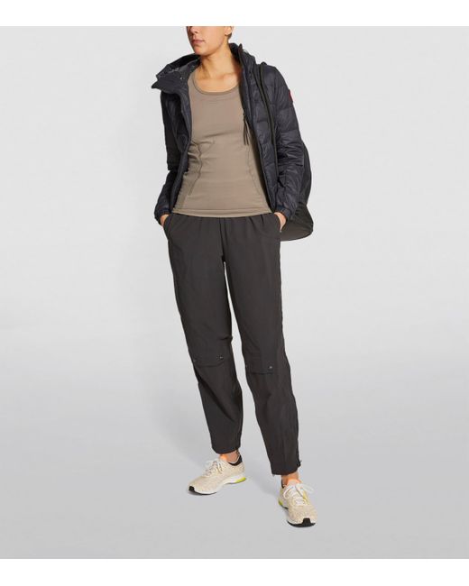 Canada Goose Black Down-Filled Abbott Jacket